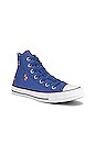 view 2 of 6 Chuck Taylor All Star Sneaker in Serene Sapphire, Washed Indigo, & Egret