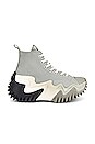 view 1 of 6 Run Star Motion Ombre Platform Sneaker in Slate Sage & Light Silver
