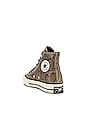 view 3 of 6 Chuck 70 Archive Reptile Suede Sneaker in Brown, Egret, & Black