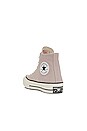 view 3 of 6 Chuck 70 Pastel Sneaker in Stone Mauve, Egret, & Black