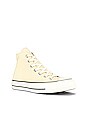 view 2 of 6 Chuck 70 No Waste Canvas Sneaker in Lemon Drop, Egret, & Black