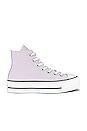 view 1 of 6 SNEAKERS CHUCK TAYLOR ALL STAR LIFT CANVAS in Pale Amethyst, White, & Black