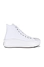 view 1 of 6 Chuck Taylor All Star Move Platform Sneaker in White, Natural Ivory, & Black