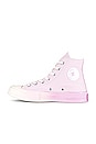view 5 of 6 Chuck 70 Gradient Heat Sneaker in Pink Foam, Beyond Pink, & Egret