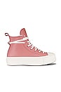 view 1 of 7 Chuck Taylor All Star Lift Sneaker in Rust Pink & Egret