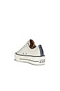 view 3 of 6 Chuck Taylor All Star Lift Denim Fashion Sneaker in Egret, Navy, & Burnt Honey