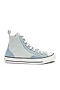 view 1 of 6 Chuck Taylor All Star Workwear Denim Sneaker in Black & Egret
