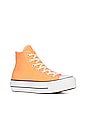 view 2 of 6 Chuck Taylor All Star Lift Sneaker in Peach Beam, Black, & White