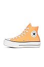 view 5 of 6 Chuck Taylor All Star Lift Sneaker in Peach Beam, Black, & White