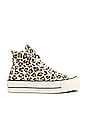 view 1 of 6 Chuck Taylor All Star Archive Leopard Platform Sneaker in Driftwood, Light Fawn, & Black