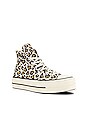 view 2 of 6 Chuck Taylor All Star Archive Leopard Platform Sneaker in Driftwood, Light Fawn, & Black