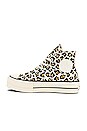 view 5 of 6 Chuck Taylor All Star Archive Leopard Platform Sneaker in Driftwood, Light Fawn, & Black