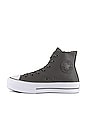 view 5 of 6 Chuck Taylor All Star Lift Platform Warm Winter Sneaker in Origin Story & White
