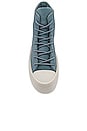 view 4 of 6 Chuck Taylor All Star Modern Lift Platform Warm Winter Sneaker in Cocoon Blue & Egret