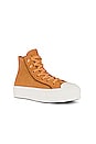 view 2 of 6 Chuck Taylor All Star Lift Platform Sneaker in Tiger Moth, Tawny Owl, & Egret