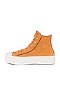 view 5 of 6 Chuck Taylor All Star Lift Platform Sneaker in Tiger Moth, Tawny Owl, & Egret