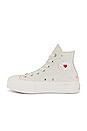 view 5 of 6 Chuck Taylor All Star Lift Sneaker in Converse Egret & Fever Dream