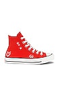 view 1 of 6 Chuck Taylor All Star Sneaker in Fever Dream, Vintage White, & Black
