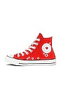 view 5 of 6 Chuck Taylor All Star Sneaker in Fever Dream, Vintage White, & Black