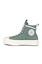 view 5 of 6 Chuck Taylor All Star Lift Platform Play On Utility Sneaker in Herby, Egret, & Admiral Elm