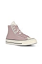 view 2 of 6 Chuck 70 Mixed Materials Sneakers in Static Pink, Egret, & Beach Stone