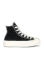 view 1 of 6 Chuck Taylor All Star Lift Sneaker in Black & Egret