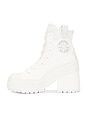 view 5 of 6 Chuck 70 De Luxe Heel Sneaker in Vintage White & Egret