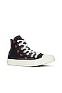 view 2 of 6 Chuck Taylor All Star Cherries Sneaker in Black, Egret, & Red