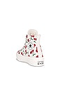 view 3 of 6 Chuck Taylor All Star Lift Platform Cherries Sneaker in Egret, Red, & Green