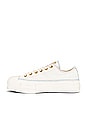 view 5 of 6 Chuck Taylor All Star Platform Crafted Stitching Sneaker in Egret, True Sky, & Gold