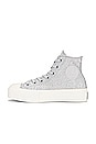 view 5 of 6 Chuck Taylor All Star Lift Platform Butterflies Sneaker in Fossilized & Egret