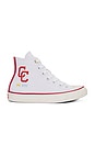 view 1 of 6 Chuck Taylor All Star Sneaker in White, Red, & Egret