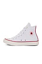 view 5 of 6 Chuck Taylor All Star Sneaker in White, Red, & Egret