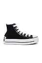 view 1 of 6 Chuck Taylor All Star Lift Platform Sketch Sneaker in Black, White ,& White