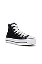 view 2 of 6 Chuck Taylor All Star Lift Platform Sketch Sneaker in Black, White ,& White