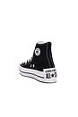 view 3 of 6 Chuck Taylor All Star Lift Platform Sketch Sneaker in Black, White ,& White