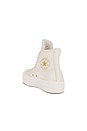 view 3 of 6 Chuck Taylor All Star Lift Sneaker in Egret & Gold
