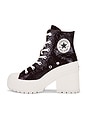 view 5 of 5 Chuck 70 De Luxe Heel Sneaker in Crinkle Leather