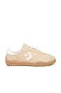 view 1 of 6 Run Star Trainer Suede Sneaker in Coastal Dune, Sugar Berry & Egret