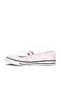 view 5 of 6 Chuck Taylor All Star Dainty Mary Jane Slip-on Flat in Sugar Berry & White