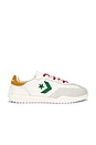 view 1 of 6 Run Star Trainer Sneaker in Vintage White, Green, Yellow & Red