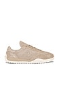 view 1 of 6 Run Star Colorful Suede Trainer Sneaker in Papyrus, Papyrus & Egret