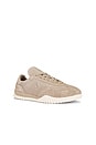 view 2 of 6 Run Star Colorful Suede Trainer Sneaker in Papyrus, Papyrus & Egret