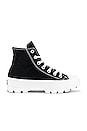 view 1 of 6 ZAPATILLA DEPORTIVA CHUCK TAYLOR ALL STAR LUGGED HI in Black & White