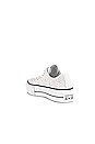view 3 of 6 Chuck Taylor All Star Open Platform Sneaker in White & Black
