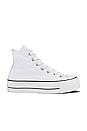 view 1 of 6 CHUCK TAYLOR ALL STAR LIFT HI スニーカー in White & Black