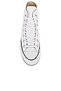 view 4 of 6 Chuck Taylor All Star Lift Hi Sneaker in White & Black