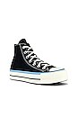 view 2 of 6 SNEAKERS CHUCK TAYLOR ALL STAR LIFT HI in Black, JP Blue, & Egret