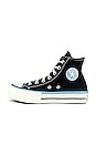 view 5 of 6 SNEAKERS CHUCK TAYLOR ALL STAR LIFT HI in Black, JP Blue, & Egret
