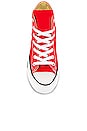 view 4 of 6 CHUCK TAYLOR ALL STAR HI スニーカー in Red